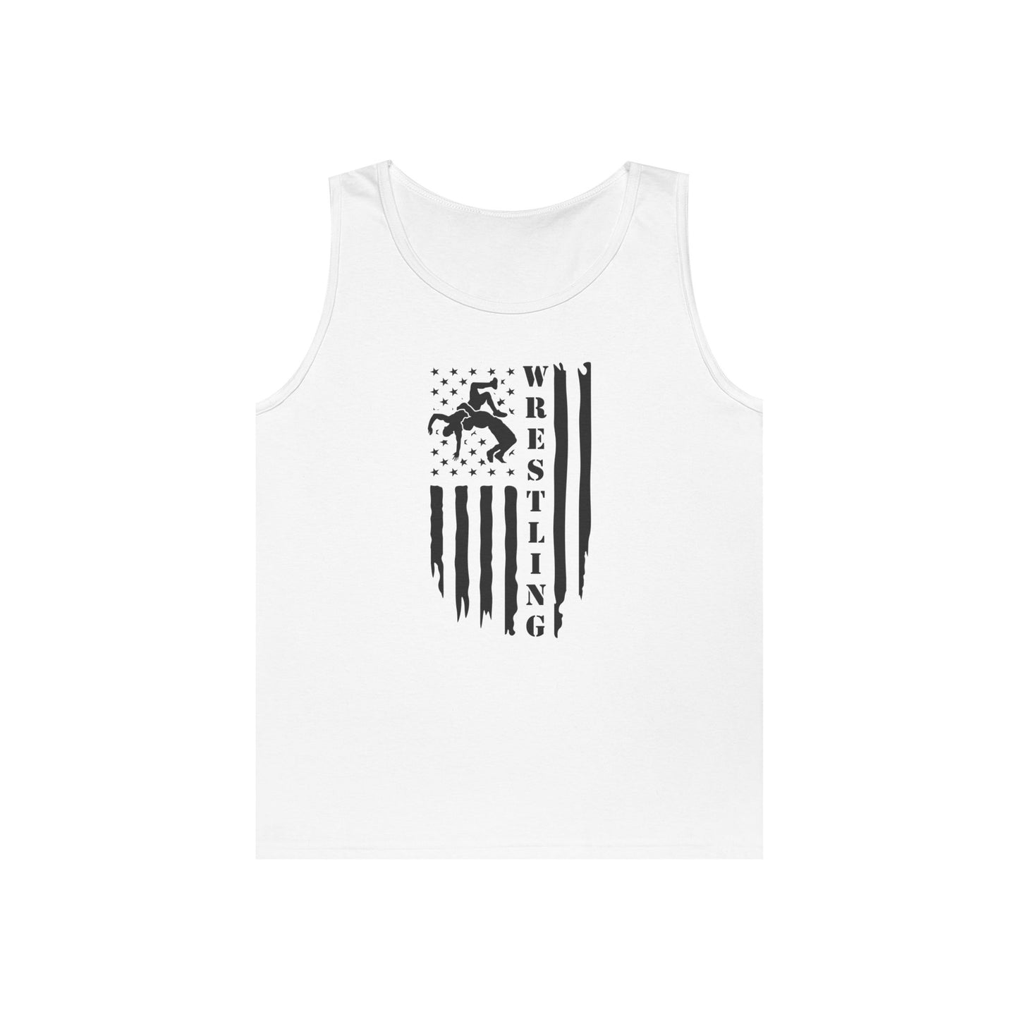 Wrestling Pride | Unisex Heavy Cotton Tank Top - Perfect for Athletes and Fans