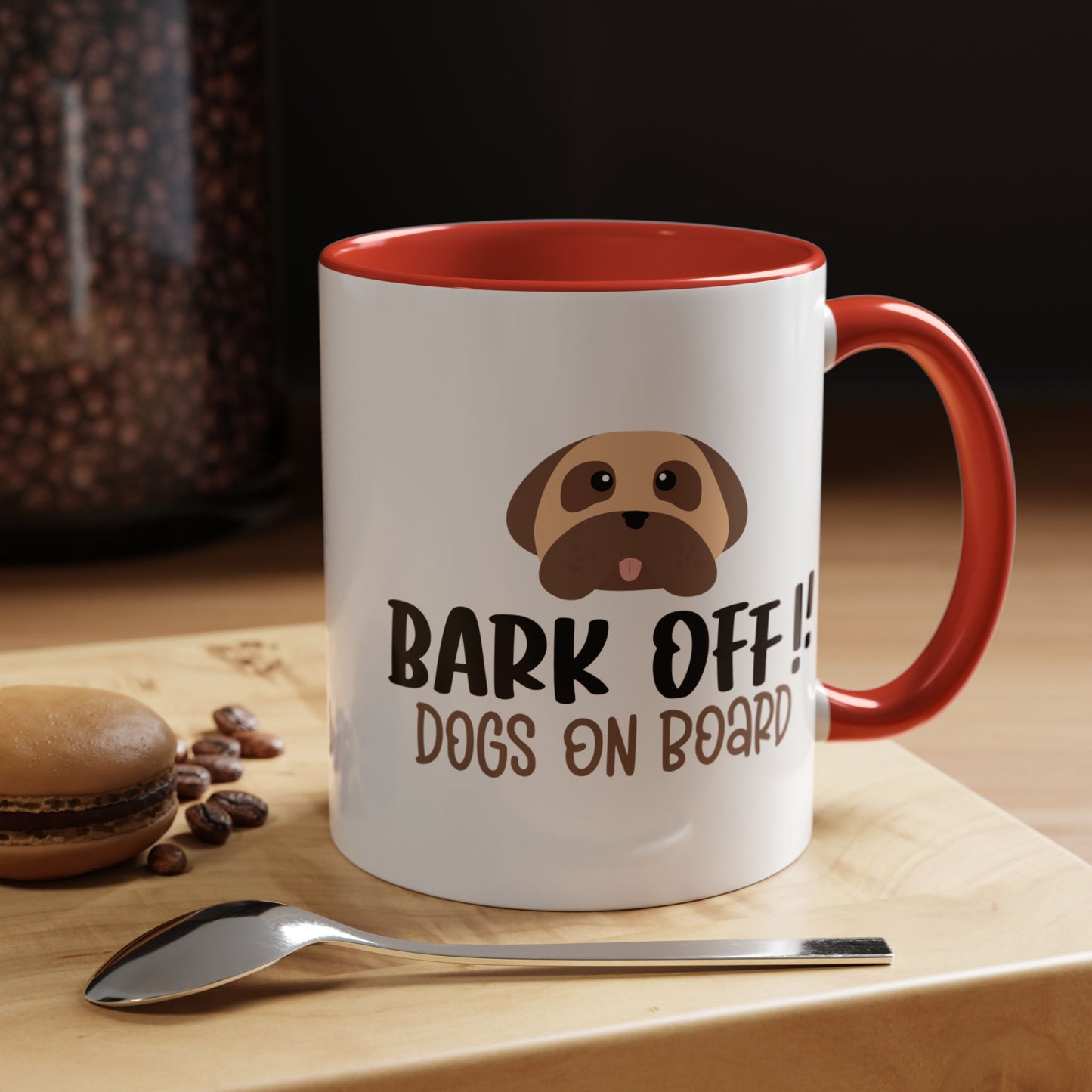 Bark Off Coffee Mug - Funny Dog Lovers Gift - 11oz & 15oz