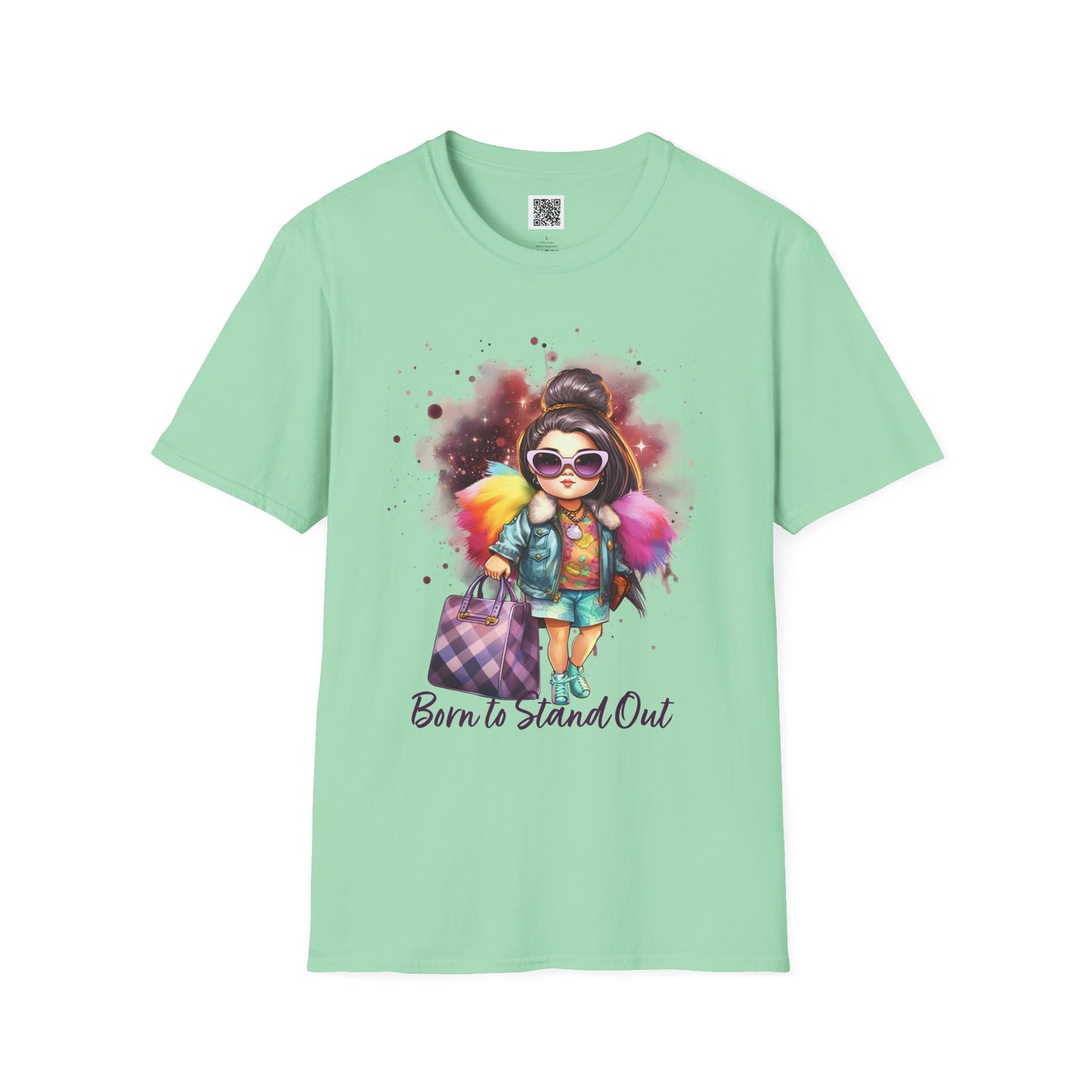 Born to Stand Out | Graphic T-Shirt - Unisex Softstyle Tee for Fashion Lovers