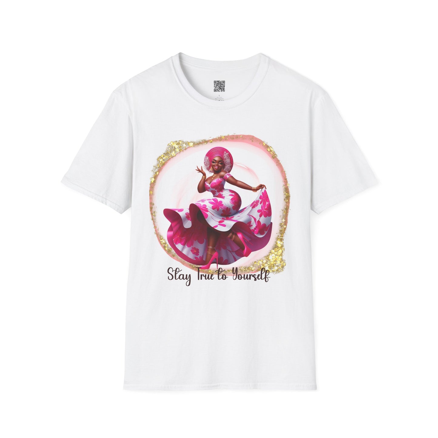 Stay True to Yourself African Beauty | Unisex Softstyle T-Shirt - Inspirational Fashion Tee