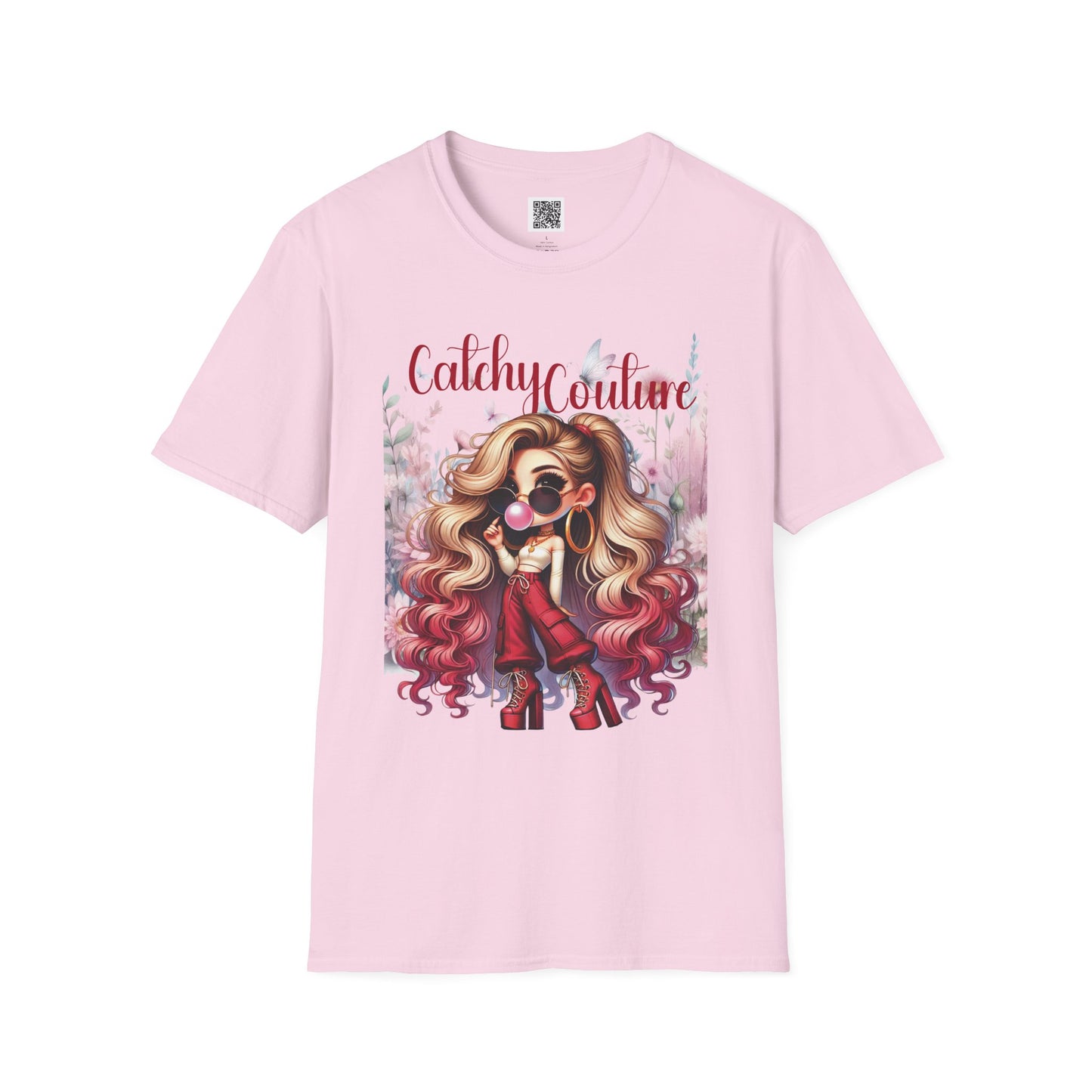 Catchy Couture | Unisex Softstyle T-Shirt - Trendy Graphic Tee for Fashion Lovers