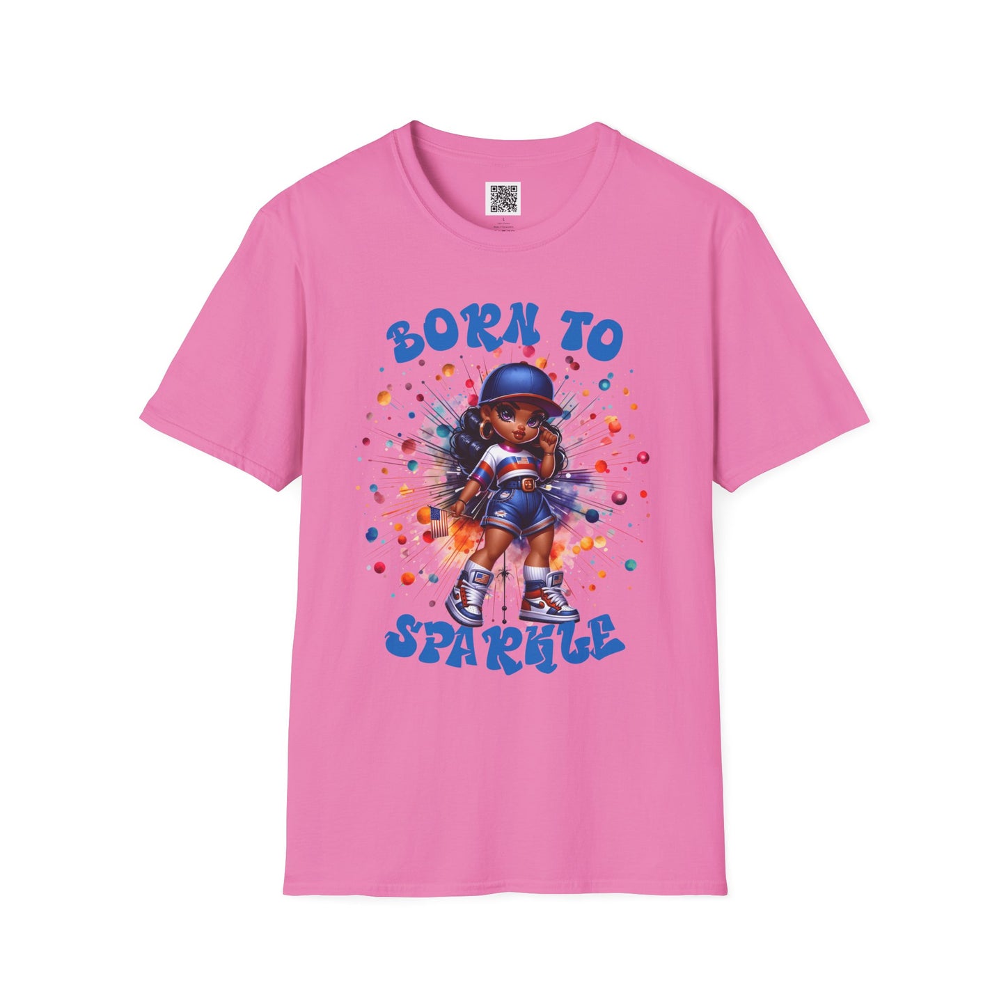 Born to Sparkle | Unisex T-Shirt - Fun, Colorful Tee for Kids and Adults