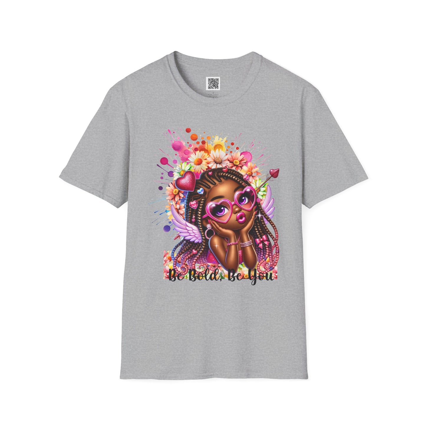 Be Bold & Beautiful | Unisex Softstyle T-Shirt - Vibrant Graphic Tee for Self-Expression