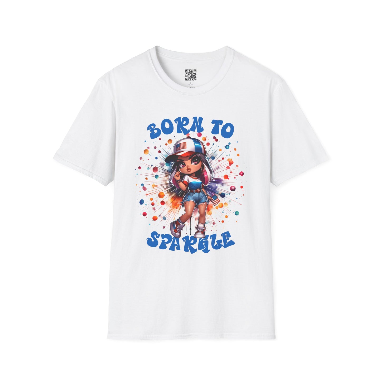 Born to Sparkle Unisex Softstyle T-Shirt