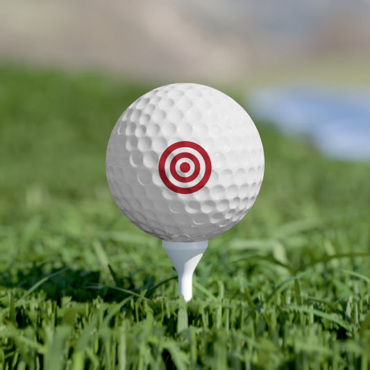 On Target Practice Golf Balls - Set of 6 - Perfect for Golf Lovers
