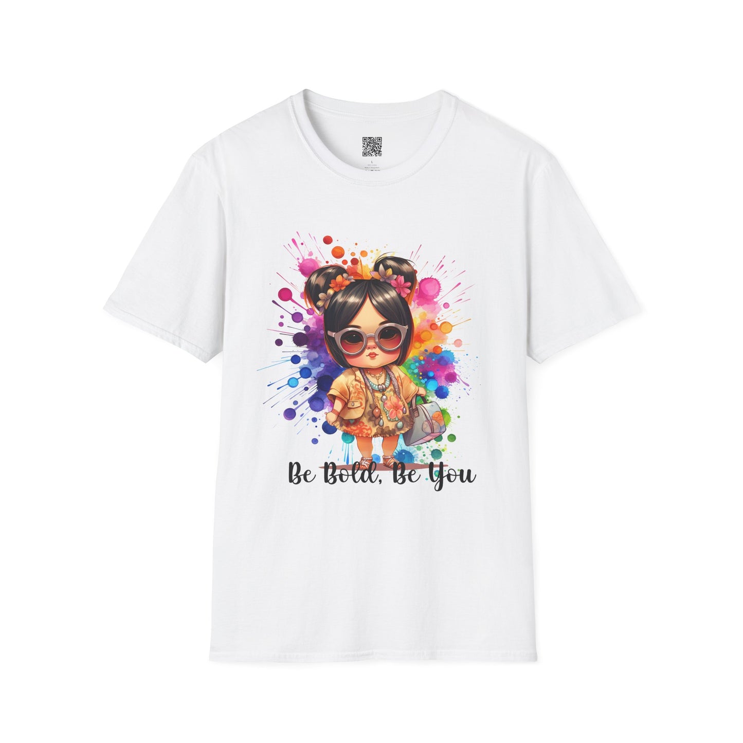 Be Bold, Be You | Unisex Softstyle T-Shirt - Colorful Graphic Tee for Self-Expression