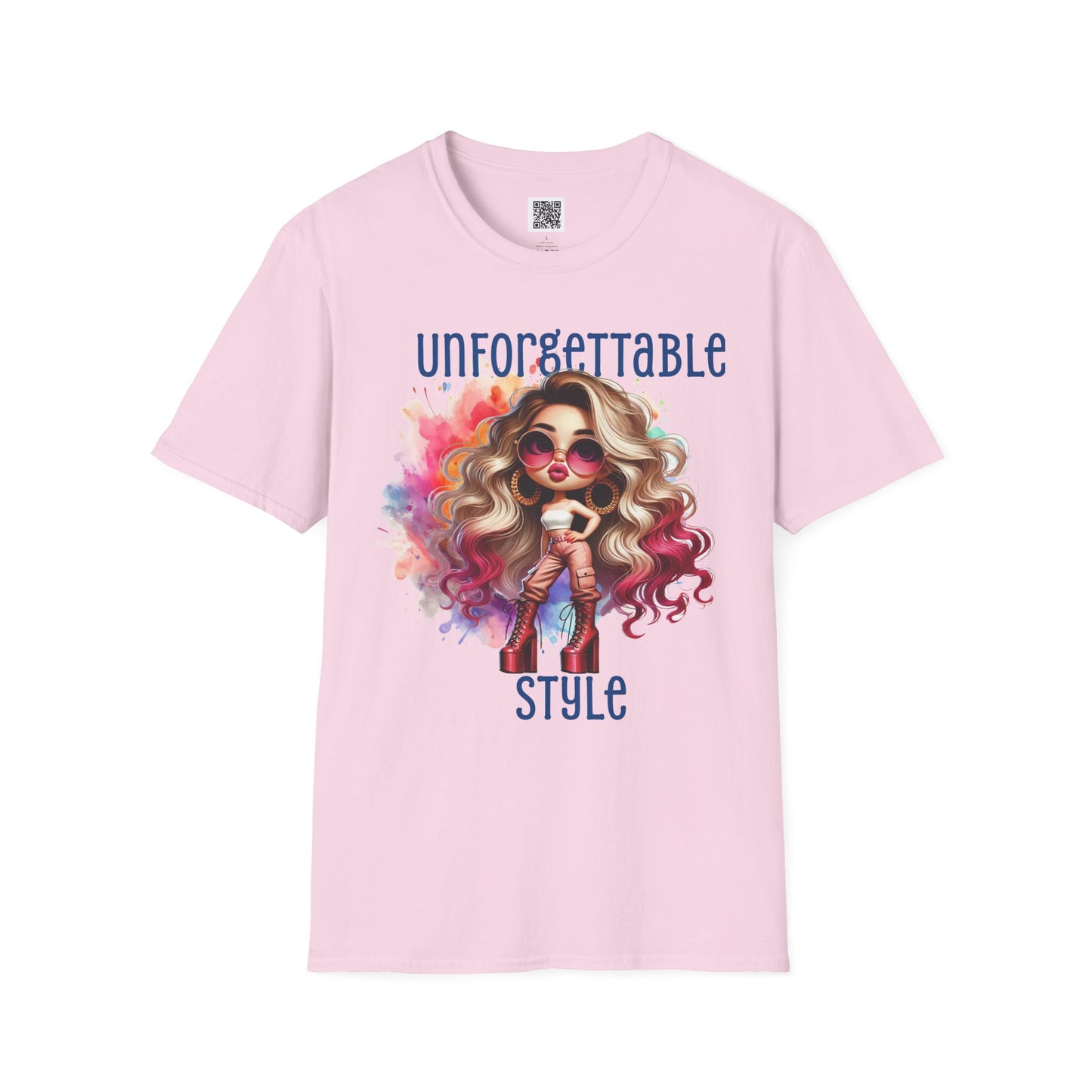Unforgettable Style | Unisex Softstyle T-Shirt - Trendy Graphic Tee for Fashion Lovers