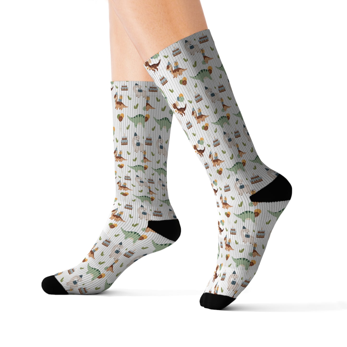 Dinosaur Socks for Birthday Celebrations