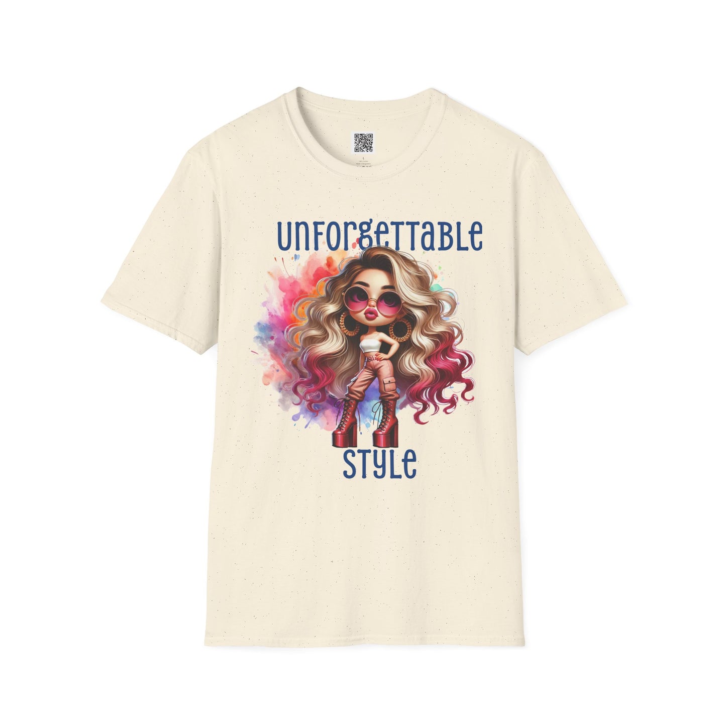 Unforgettable Style | Unisex Softstyle T-Shirt - Trendy Graphic Tee for Fashion Lovers