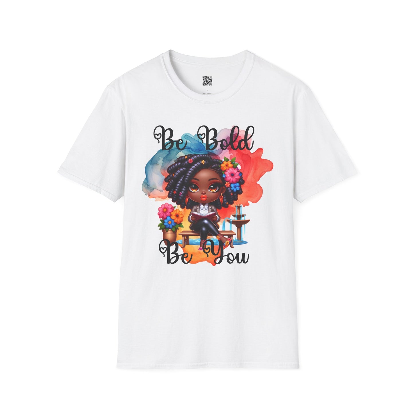 Be Bold, Be You | Unisex Softstyle T-Shirt for Empowerment & Self-Expression