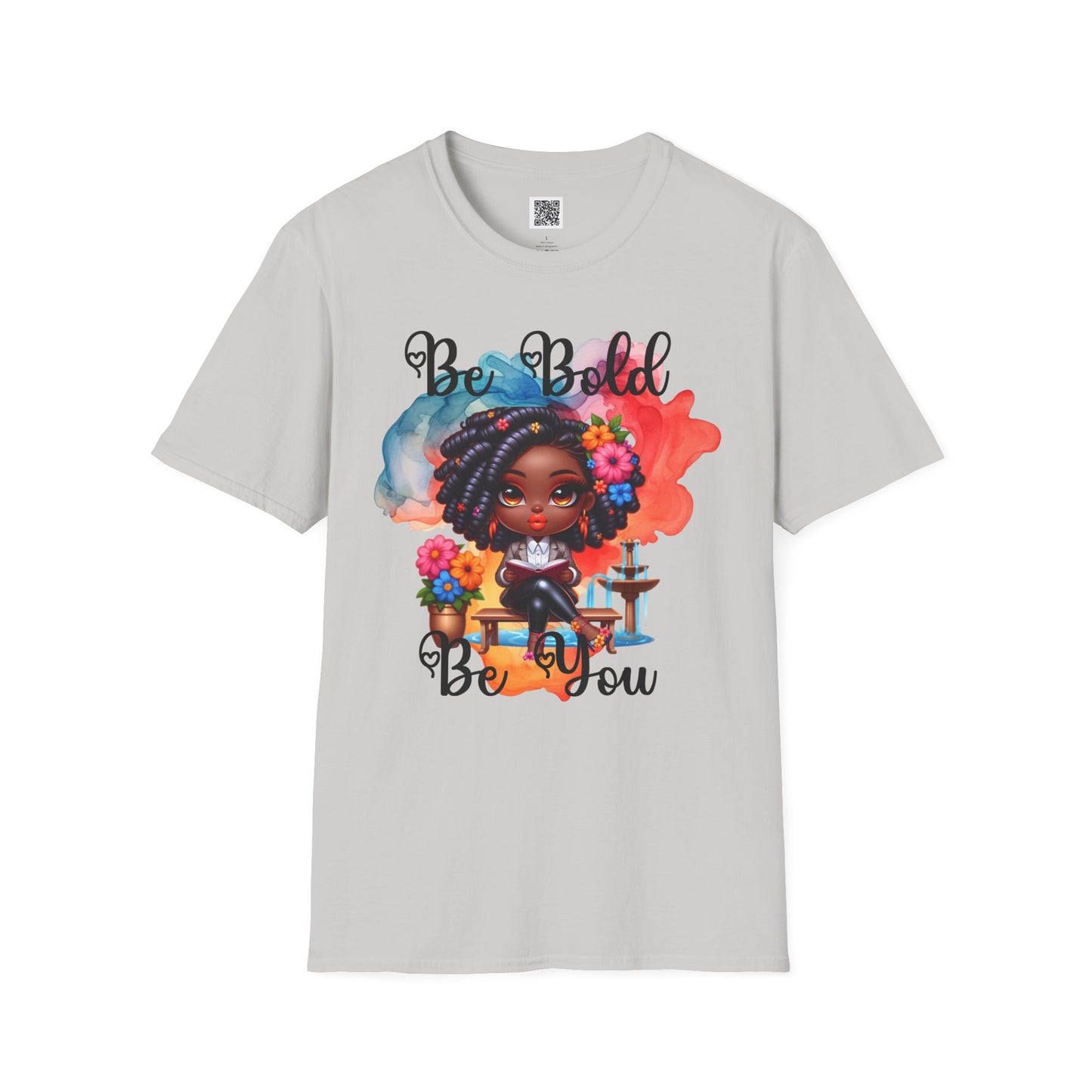 Be Bold, Be You | Unisex Softstyle T-Shirt for Empowerment & Self-Expression