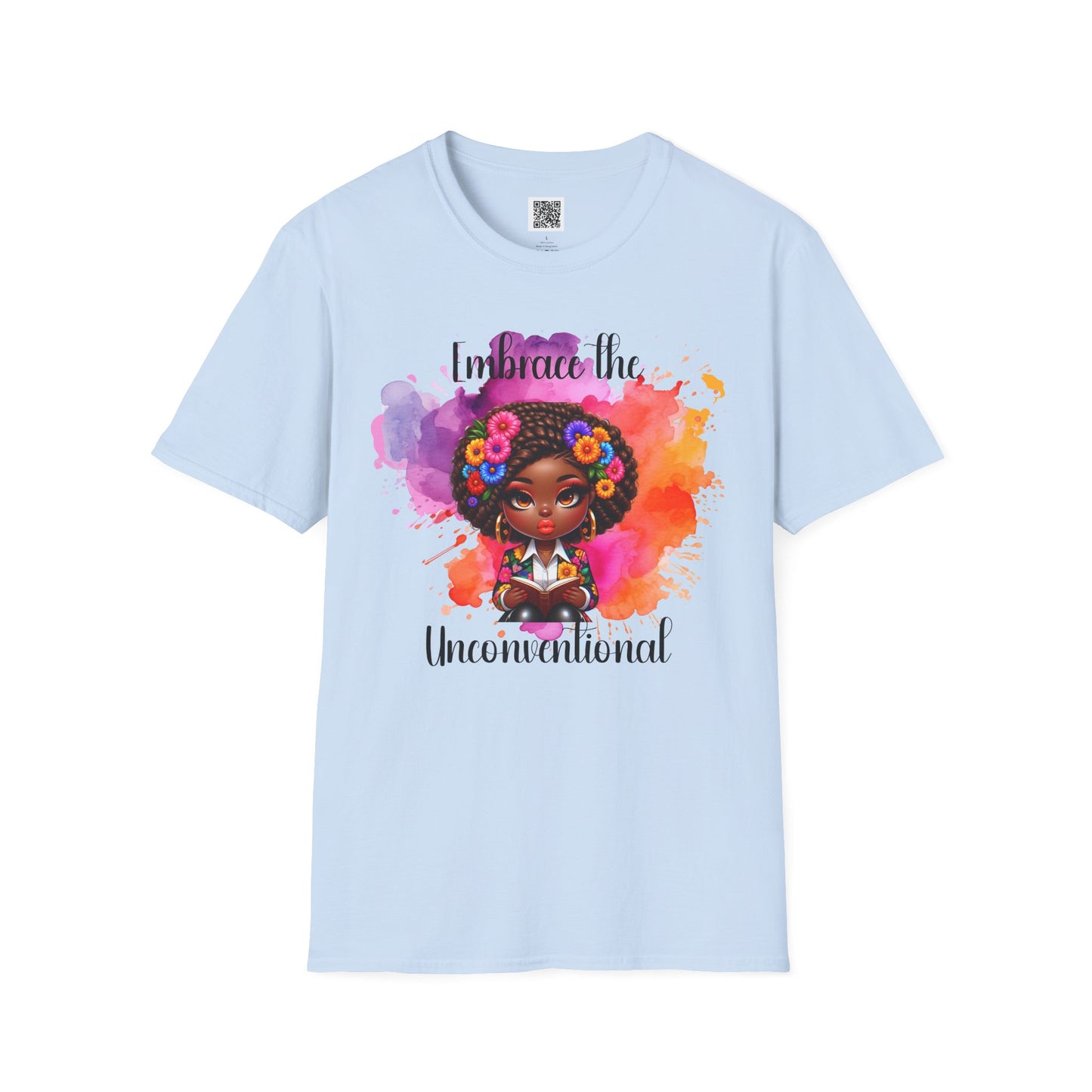 Embrace the Unconventional | T-Shirt - Colorful Art for Self-Expression