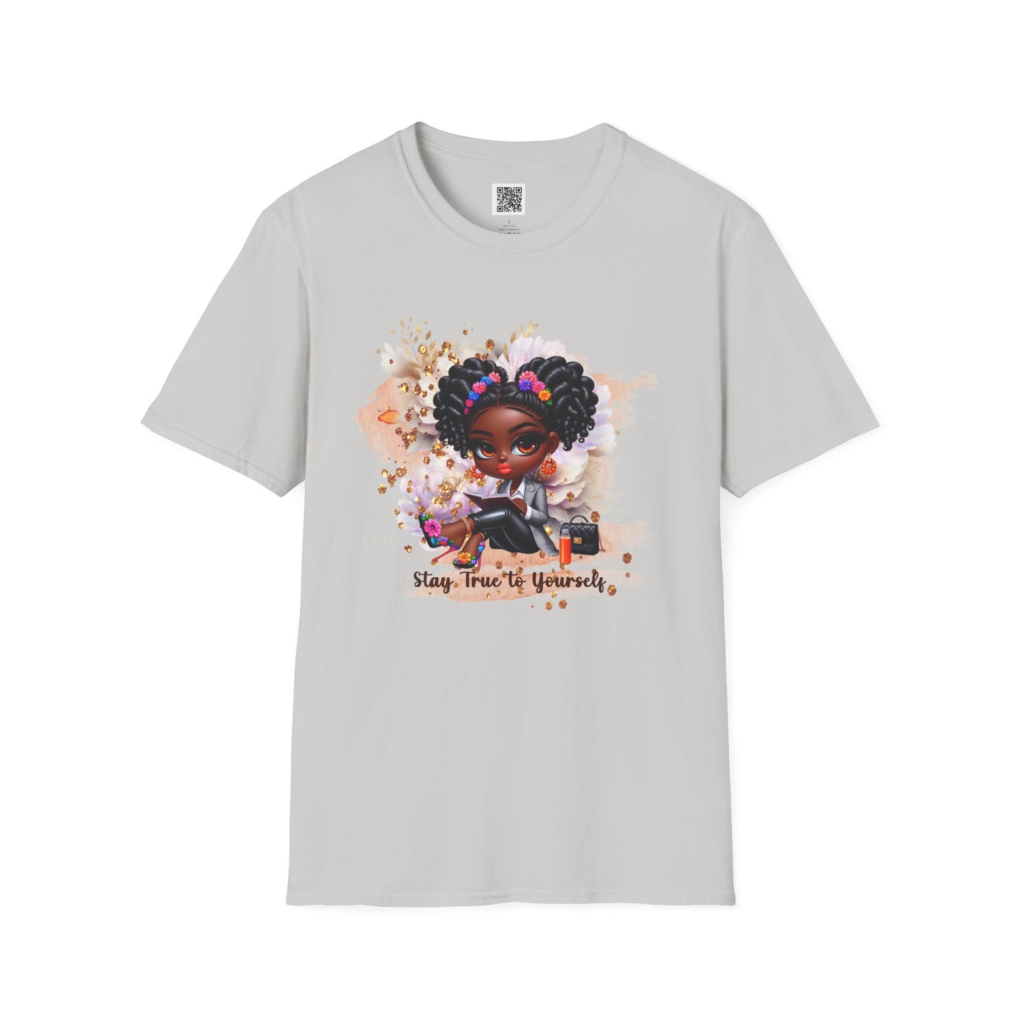 Stay True to Yourself | Unisex Softstyle T-Shirt - Inspirational Art Tee