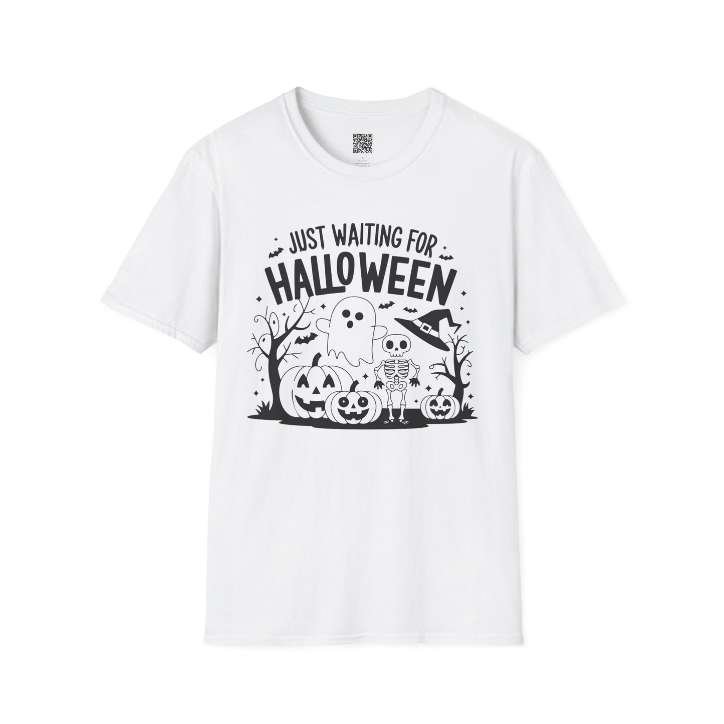 Just Waiting for Halloween - Unisex T-Shirt Design