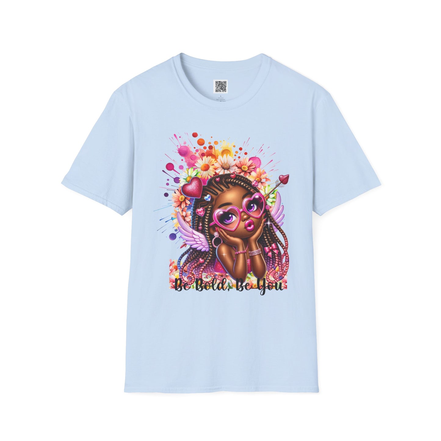 Be Bold & Beautiful | Unisex Softstyle T-Shirt - Vibrant Graphic Tee for Self-Expression